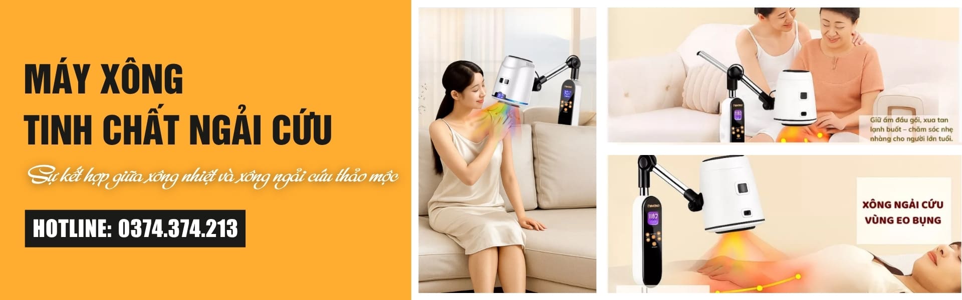 máy xông hơi ngải cứu